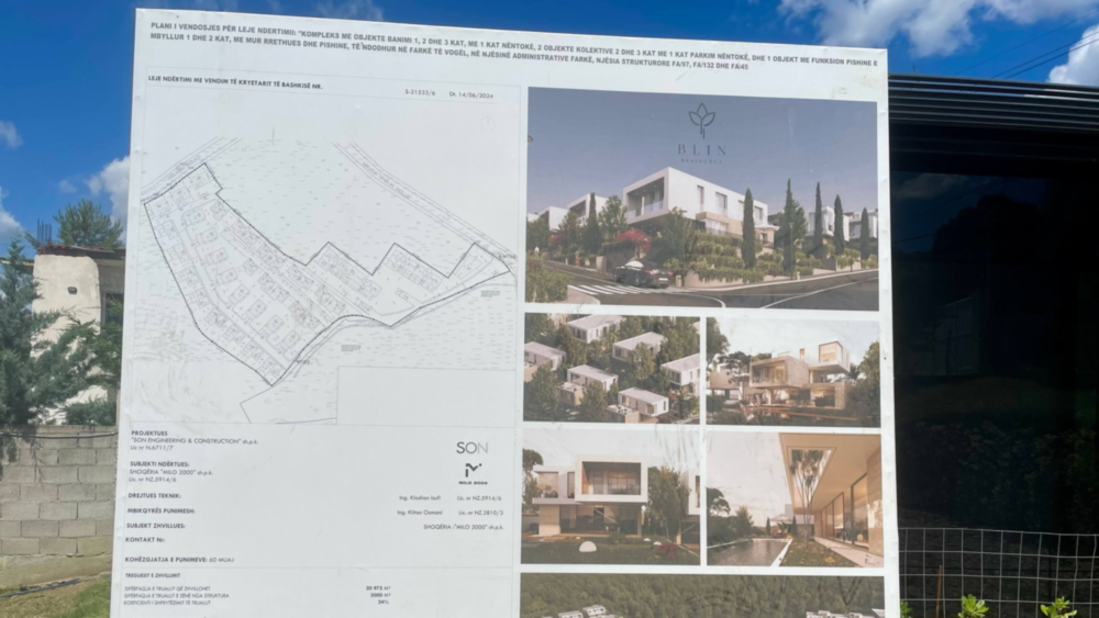 Blin Residence, Liqeni i Farkes